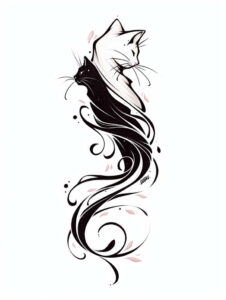 animals-with-wave – tattoo design ideas free ai generated – realism-perfect-proportions – for-upper-arm – Gallery: news-inkby-ai