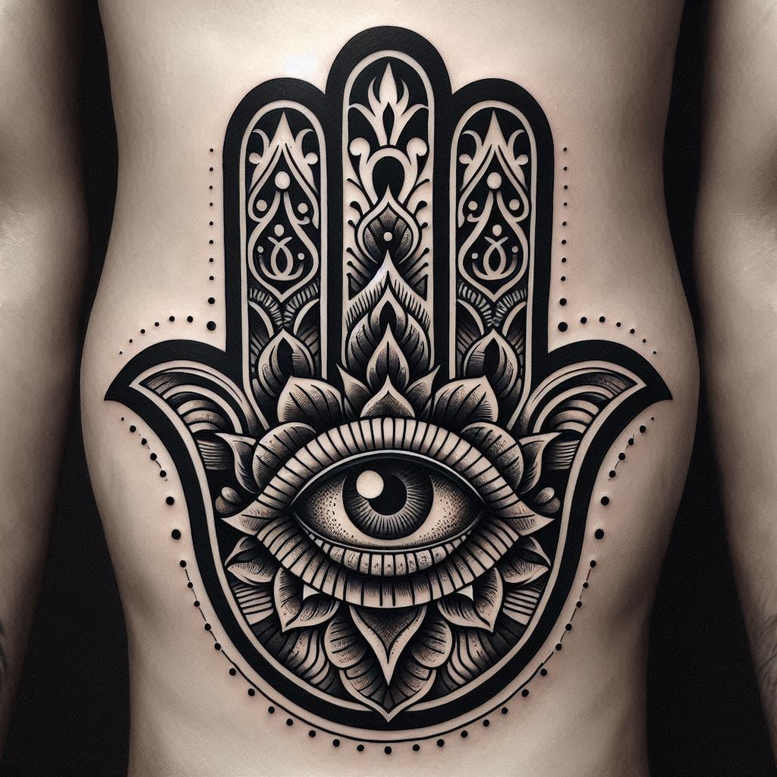 animals-with-wavy-lines – tattoo design ideas free ai generated – neotraditional-modern-classic – for-triceps – Gallery: news-inkby-ai