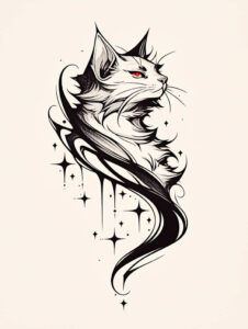 artistic-animals – tattoo design ideas free ai generated – surrealism-bizarre – for-forearm – Gallery: news-inkby-ai