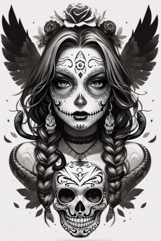 artistic-innovations – tattoo design ideas free ai generated – surrealism-unreal – for-ankle – Gallery: news-inkby-ai
