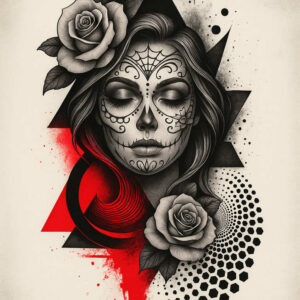 avant-garde-tattoos – tattoo design ideas free ai generated – realism-textured-skin – for-upper-arm – Gallery: news-inkby-ai