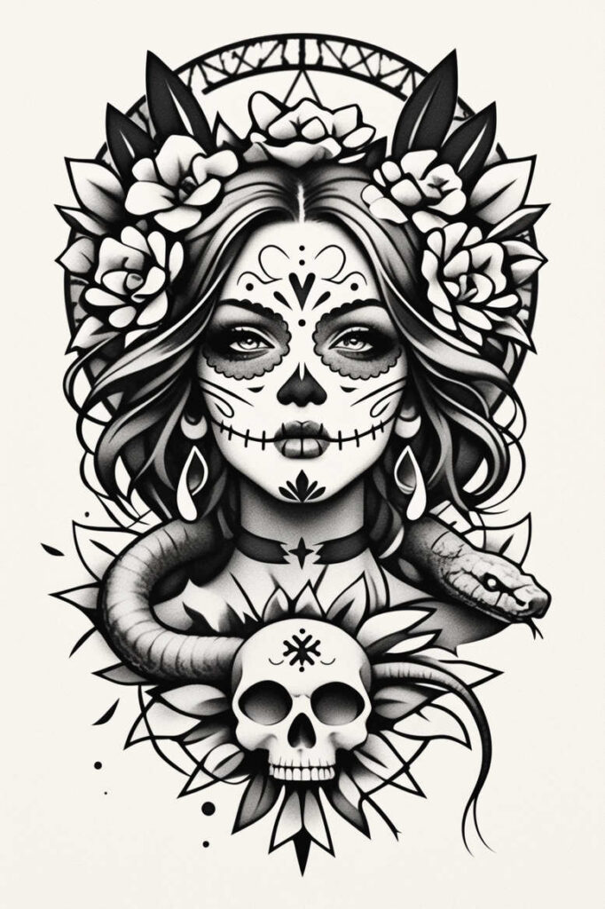 breakthroughs – tattoo design ideas free ai generated – surrealism-dreamscape – for-collarbone – Gallery: news-inkby-ai
