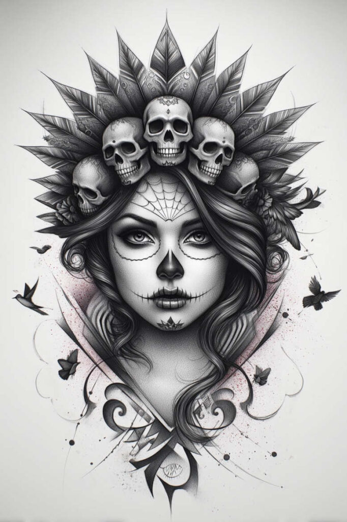 creative-forms – tattoo design ideas free ai generated – realism-color-precision – for-foot – Gallery: news-inkby-ai
