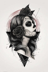 discoveries – tattoo design ideas free ai generated – neotraditional-bold-highlights – for-spine – Gallery: news-inkby-ai