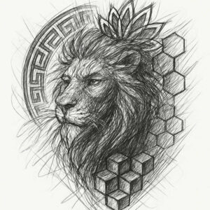 evolution – tattoo design ideas free ai generated – realism-smooth-complexion – for-full-back – Gallery: news-inkby-ai