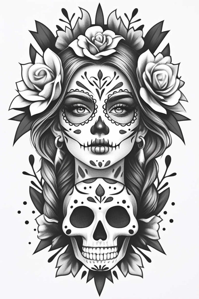 evolving-trends – tattoo design ideas free ai generated – realism-rich-blacks – for-ribs – Gallery: news-inkby-ai