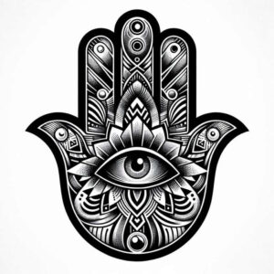 exotic-animals – tattoo design ideas free ai generated – neotraditional-strong-contrast – for-sternum – Gallery: news-inkby-ai