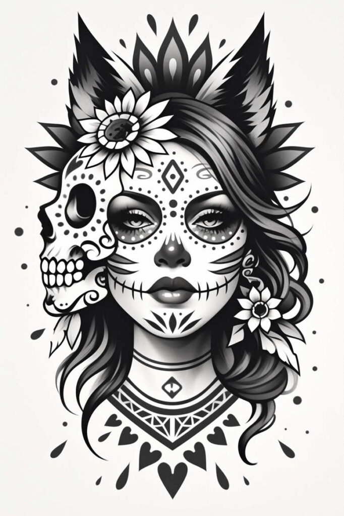 fashion – tattoo design ideas free ai generated – neotraditional-subtle-tone – for-palm – Gallery: news-inkby-ai