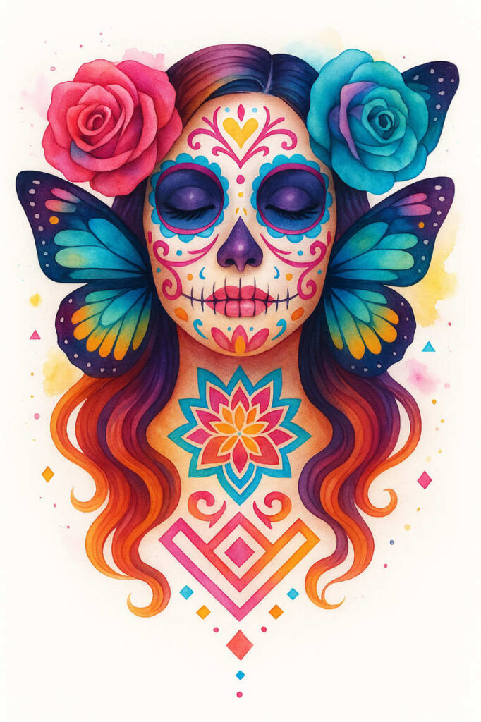 fashion – tattoo design ideas free ai generated – surrealism-fantastical – for-knee – Gallery: news-inkby-ai