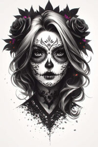 fashion – tattoo design ideas free ai generated – surrealism-fantasy-inspired – for-lower-chest – Gallery: news-inkby-ai