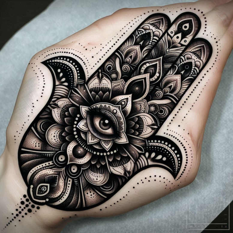 fauna – tattoo design ideas free ai generated – neotraditional-layered-fill – for-shin – Gallery: news-inkby-ai