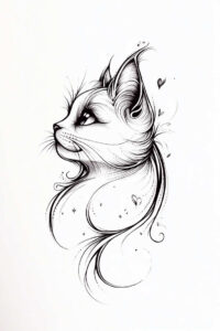 fauna – tattoo design ideas free ai generated – surrealism-displaced-objects – for-neck – Gallery: news-inkby-ai