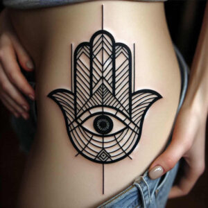fish – tattoo design ideas free ai generated – neotraditional-bold-texture – for-behind-ear – Gallery: news-inkby-ai