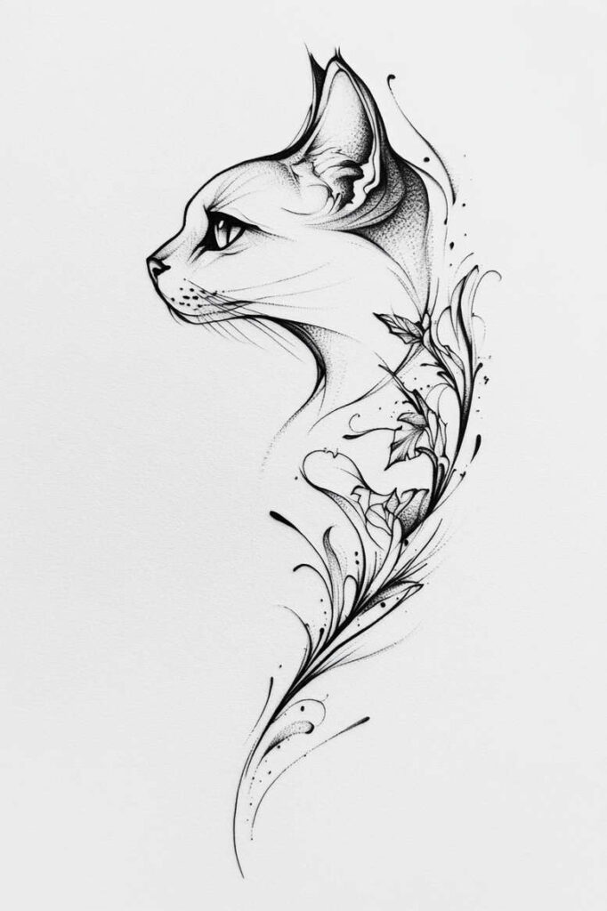 forest-animals – tattoo design ideas free ai generated – neotraditional-bold-color – for-ankle – Gallery: news-inkby-ai