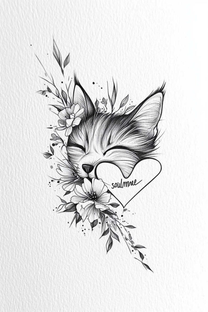 forest-animals – tattoo design ideas free ai generated – neotraditional-detailed-linework – for-forearm – Gallery: news-inkby-ai