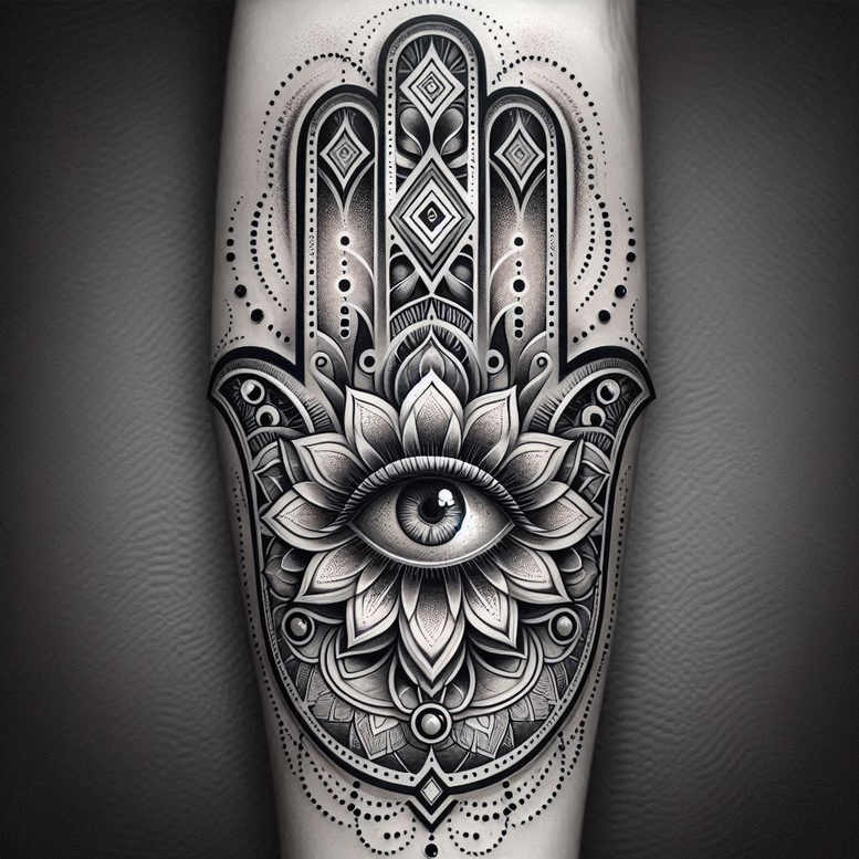 forest-animals – tattoo design ideas free ai generated – surrealism-shifting-shapes – for-shin – Gallery: news-inkby-ai