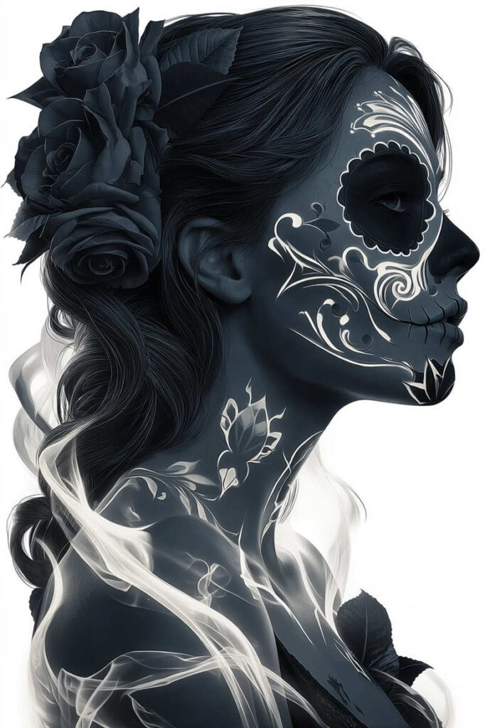 fresh-design – tattoo design ideas free ai generated – neotraditional-rich-shading – for-hip – Gallery: news-inkby-ai