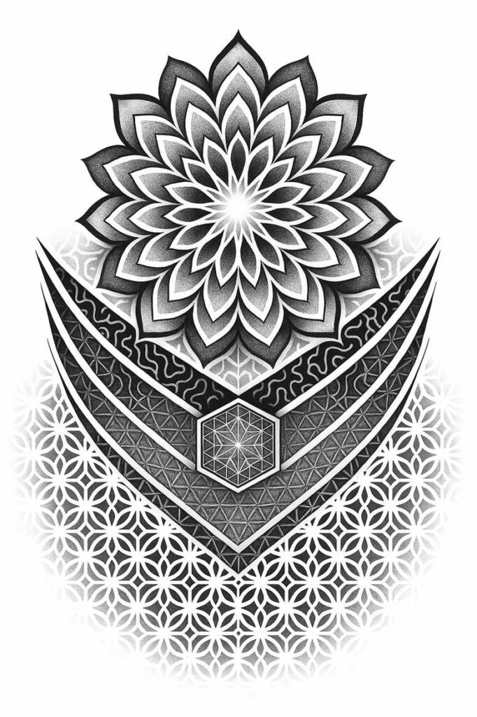 fresh-ideas – tattoo design ideas free ai generated – neotraditional-textured-shading – for-nape – Gallery: news-inkby-ai