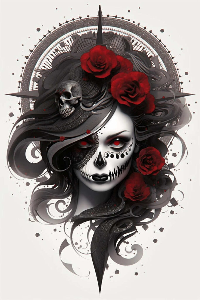 fresh-ideas – tattoo design ideas free ai generated – surrealism-phantom-shadows – for-triceps – Gallery: news-inkby-ai