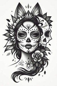 fresh-trends – tattoo design ideas free ai generated – realism-textured-light – for-lower-leg – Gallery: news-inkby-ai