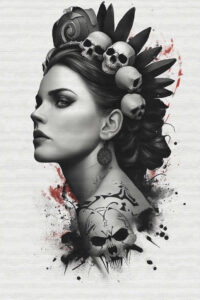 fresh-trends – tattoo design ideas free ai generated – realism-visual-accuracy – for-back-of-neck – Gallery: news-inkby-ai