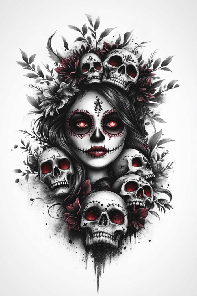 freshness – tattoo design ideas free ai generated – surrealism-impossible-forms – for-upper-thigh – Gallery: news-inkby-ai
