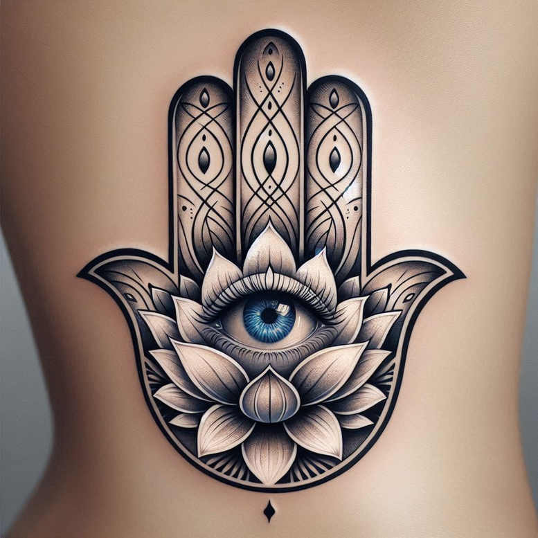 geometric-animals – tattoo design ideas free ai generated – neotraditional-enhanced-shading – for-full-back – Gallery: news-inkby-ai