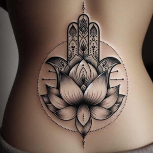 geometric-animals – tattoo design ideas free ai generated – realism-reflective-light – for-triceps – Gallery: news-inkby-ai