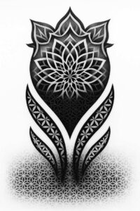 innovative-art – tattoo design ideas free ai generated – realism-true-skin – for-lower-chest – Gallery: news-inkby-ai