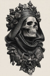 inspirations – tattoo design ideas free ai generated – realism-moist-gloss – for-full-back – Gallery: news-inkby-ai