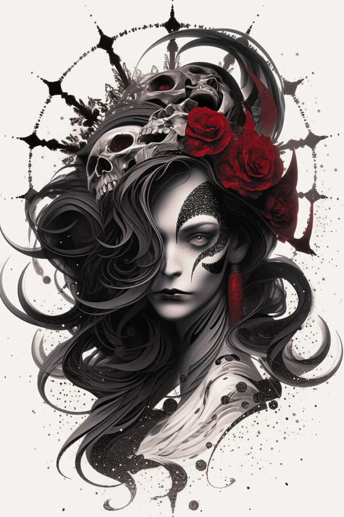 inspirations – tattoo design ideas free ai generated – realism-refined-highlights – for-lower-chest – Gallery: news-inkby-ai