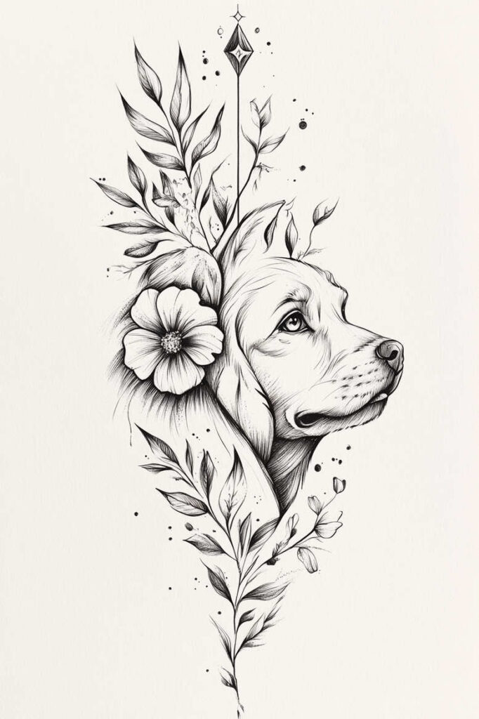 mammals – tattoo design ideas free ai generated – realism-delicate-highlight – for-thigh – Gallery: news-inkby-ai