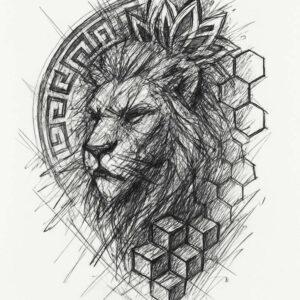 modern-aesthetics – tattoo design ideas free ai generated – neotraditional-subtle-tone – for-hip – Gallery: news-inkby-ai