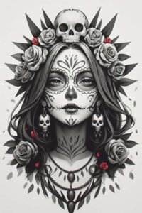 modern-character – tattoo design ideas free ai generated – realism-real-life-shading – for-knee – Gallery: news-inkby-ai