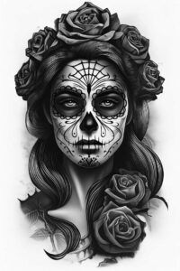 modern-tattoos – tattoo design ideas free ai generated – neotraditional-rich-shading – for-lower-leg – Gallery: news-inkby-ai
