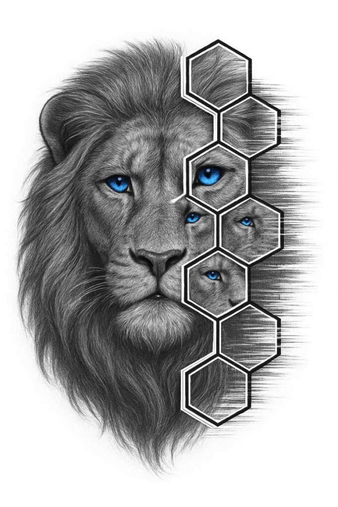 modern-tattoos – tattoo design ideas free ai generated – surrealism-shadow-play – for-upper-shoulder – Gallery: news-inkby-ai