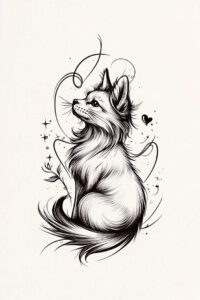 mystical-animals – tattoo design ideas free ai generated – surrealism-visionary – for-palm – Gallery: news-inkby-ai