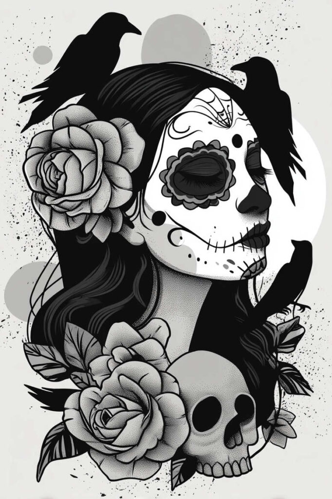 new-direction – tattoo design ideas free ai generated – neotraditional-modern-classic – for-spine – Gallery: news-inkby-ai