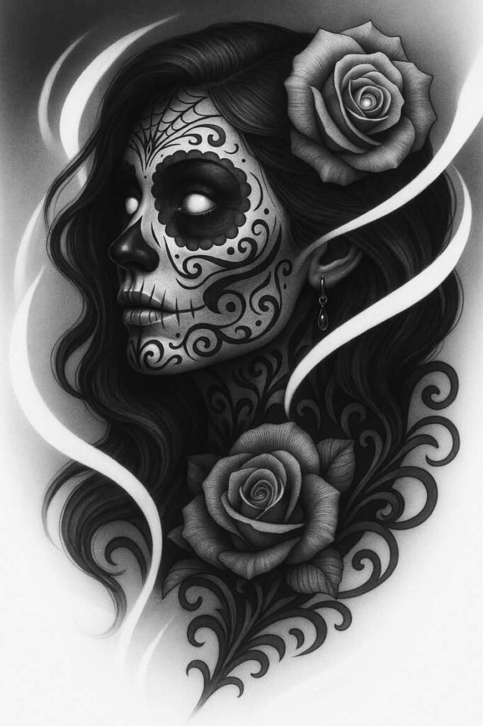 new-era – tattoo design ideas free ai generated – realism-delicate-highlight – for-back-of-neck – Gallery: news-inkby-ai