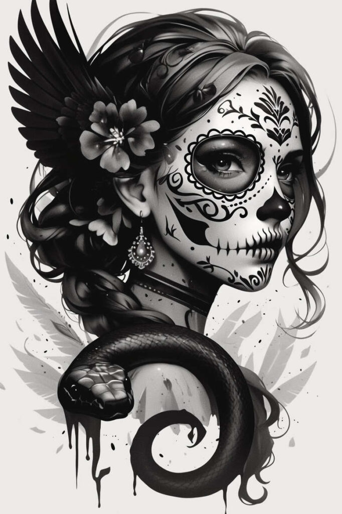 new-inspirations – tattoo design ideas free ai generated – realism-photo-like-tattoo – for-foot – Gallery: news-inkby-ai