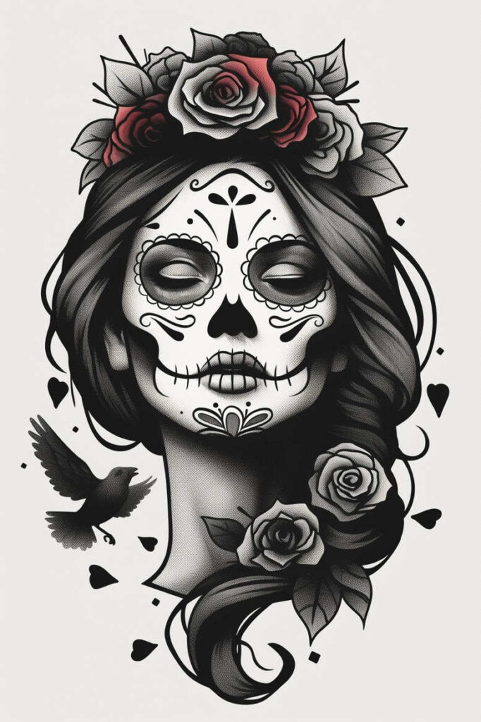new-motifs – tattoo design ideas free ai generated – neotraditional-modern-classic – for-shin – Gallery: news-inkby-ai