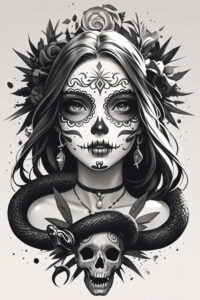 new-possibilities – tattoo design ideas free ai generated – neotraditional-bold-color-blocks – for-ankle – Gallery: news-inkby-ai