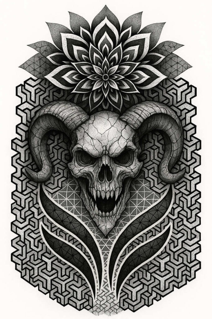 new-possibilities – tattoo design ideas free ai generated – surrealism-whimsical – for-palm – Gallery: news-inkby-ai