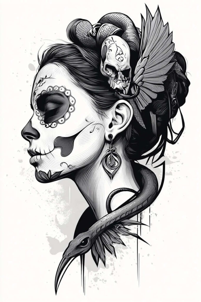 new-quality – tattoo design ideas free ai generated – neotraditional-subtle-tone – for-arm – Gallery: news-inkby-ai
