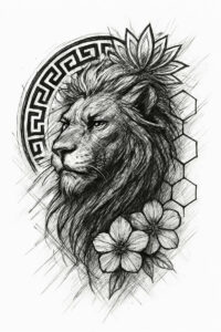news – tattoo design ideas free ai generated – neotraditional-refined-color-palette – for-foot – Gallery: news-inkby-ai