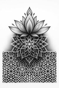 revolution – tattoo design ideas free ai generated – neotraditional-saturated-hues – for-upper-thigh – Gallery: news-inkby-ai
