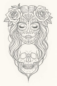 style-change – tattoo design ideas free ai generated – neotraditional-color-blending – for-side-torso – Gallery: news-inkby-ai