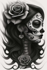 style-change – tattoo design ideas free ai generated – realism-realistic-wrinkles – for-neck – Gallery: news-inkby-ai