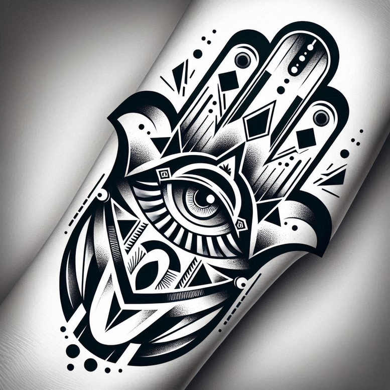 symbolic-animals – tattoo design ideas free ai generated – neotraditional-accent-shading – for-elbow – Gallery: news-inkby-ai
