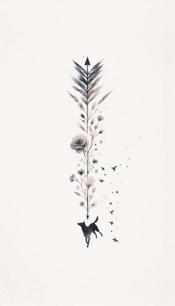 news tattoo design ideas Surrealism whimsical 3D-rendered for full back